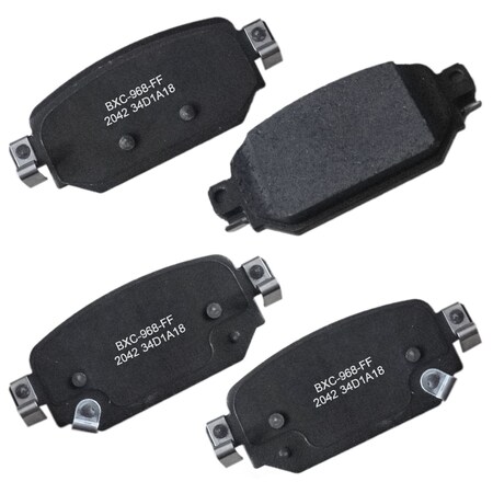 Stop By Bendix Stop Sbc2042 Stop Ceramic Brake Pad SBC2042